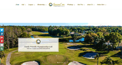Desktop Screenshot of crescentoaksgolf.com